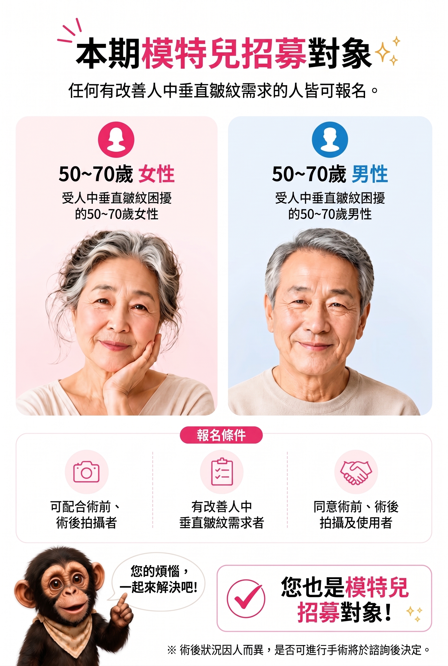 消除人中垂直貓咪紋的方法!SH整形外科招募整形模特兒~有人中困擾的請點擊!! 사진 15